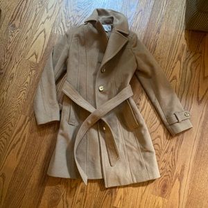 Michael kors tan trench coat